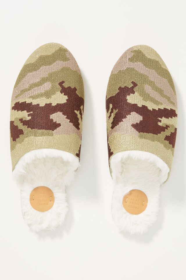 Preston Camo Slippers