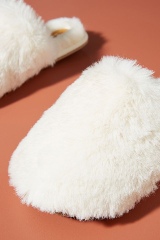 Margot Faux Fur Slippers #2