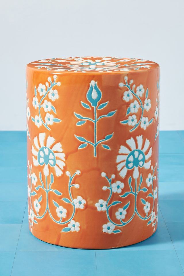 Anthropologie shop ceramic stool