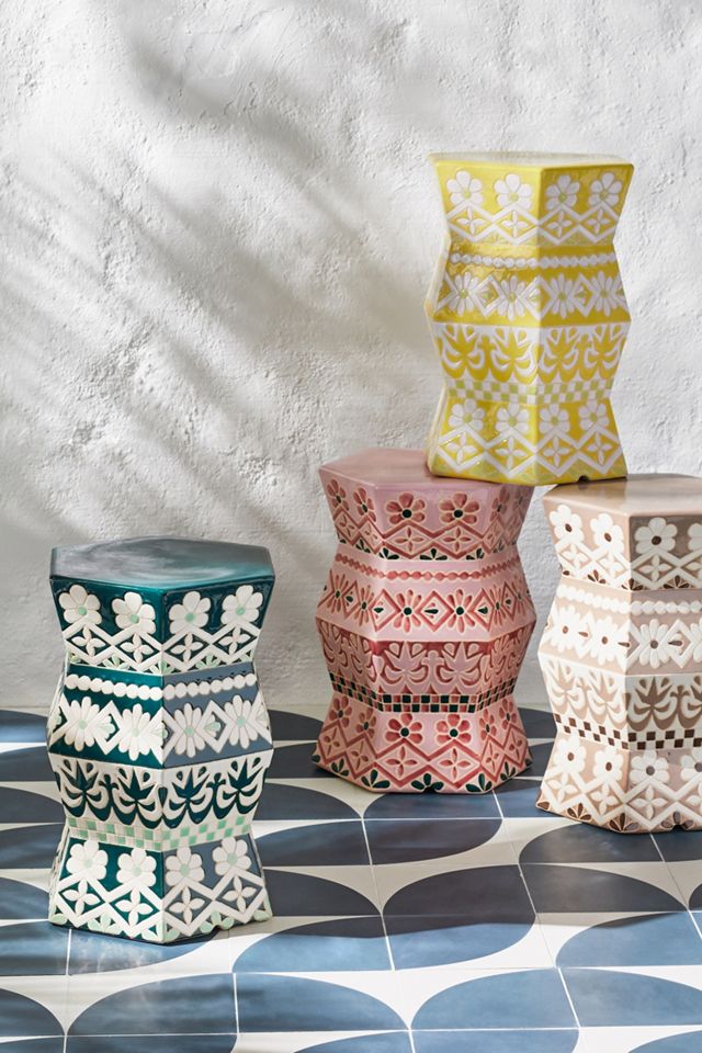 Vallarta Ceramic Stool #4