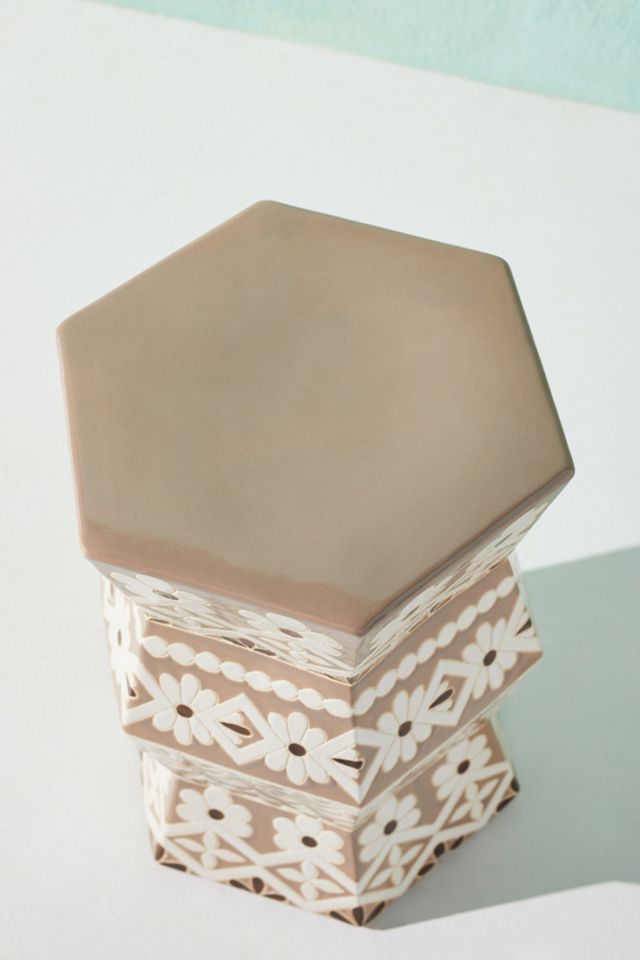 Vallarta Ceramic Stool #3