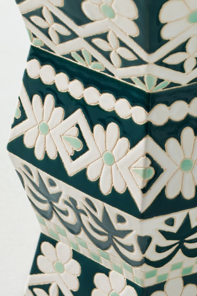 Vallarta Ceramic Stool #2