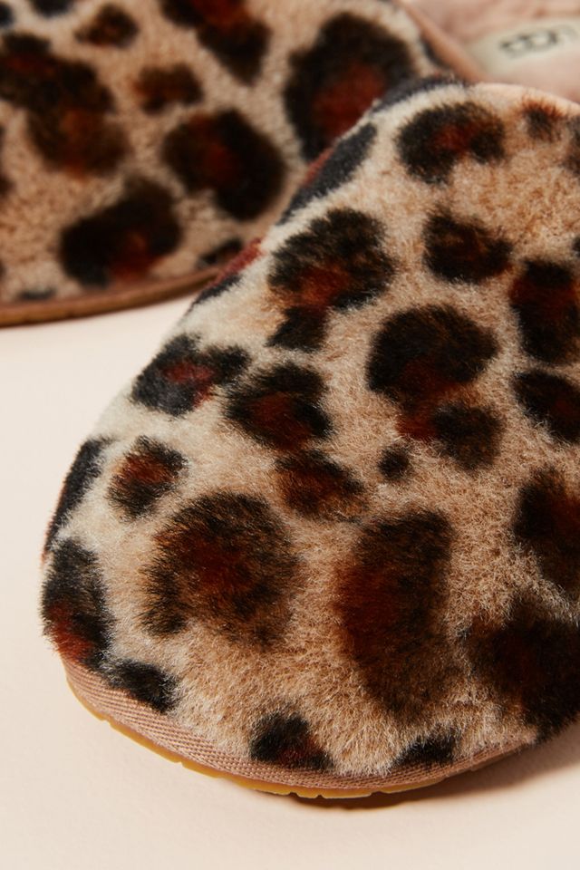 UGG Leopard Fluffette Slippers #2