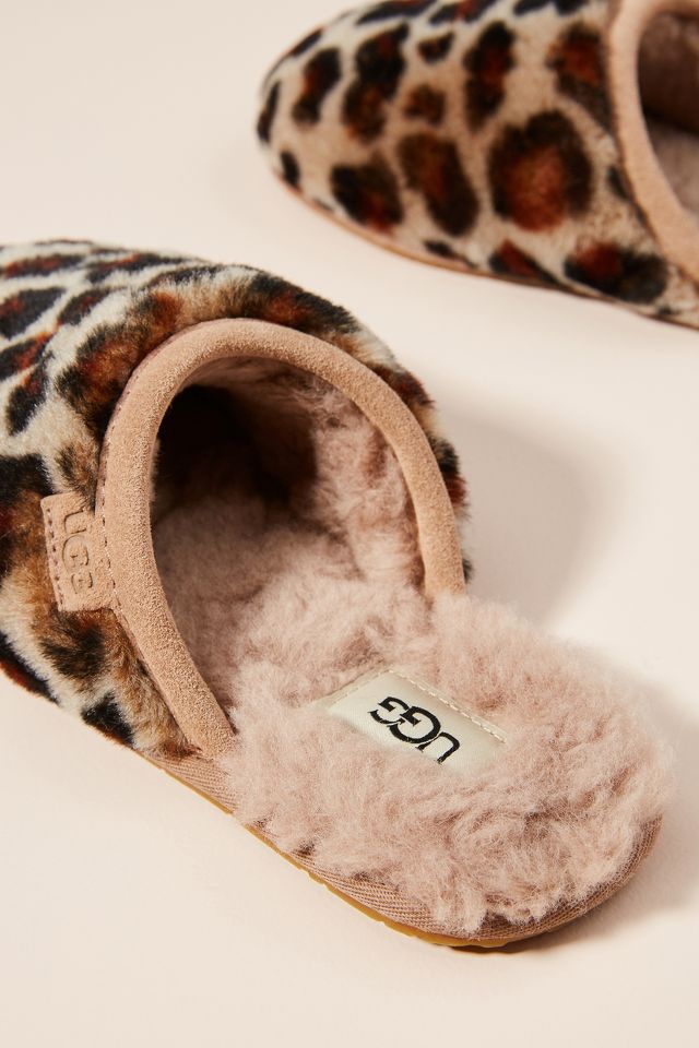 Ugg fluffette leopard store slippers