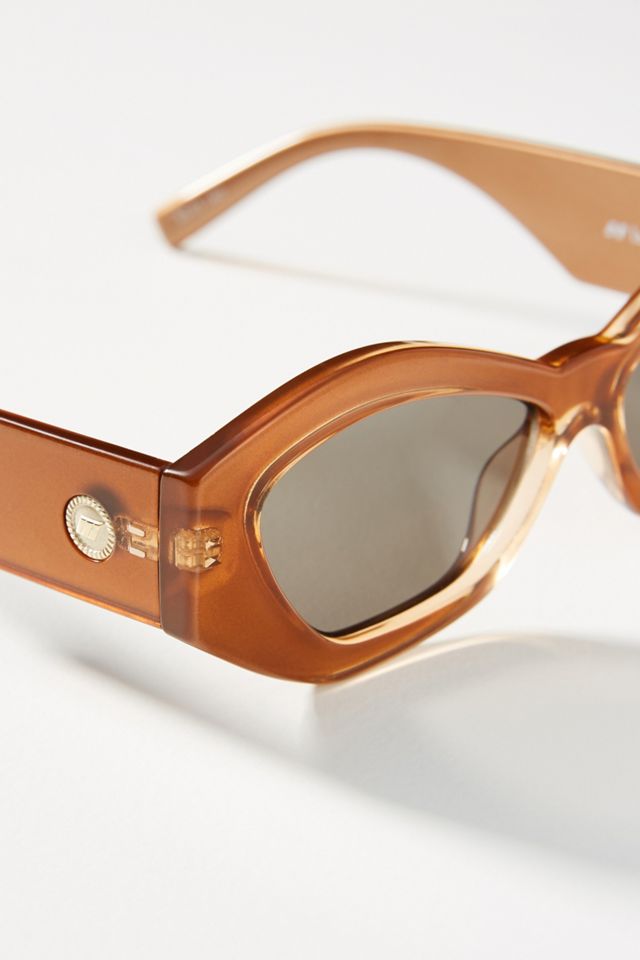 Le Specs The Ginchiest Oval Sunglasses #2