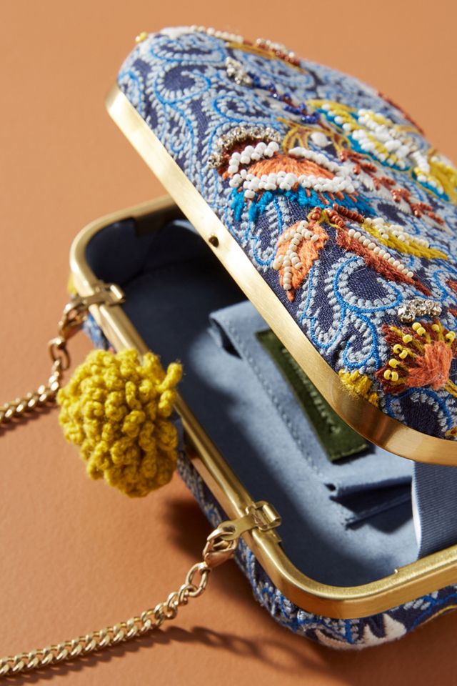 Nadia Embroidered Clutch #2