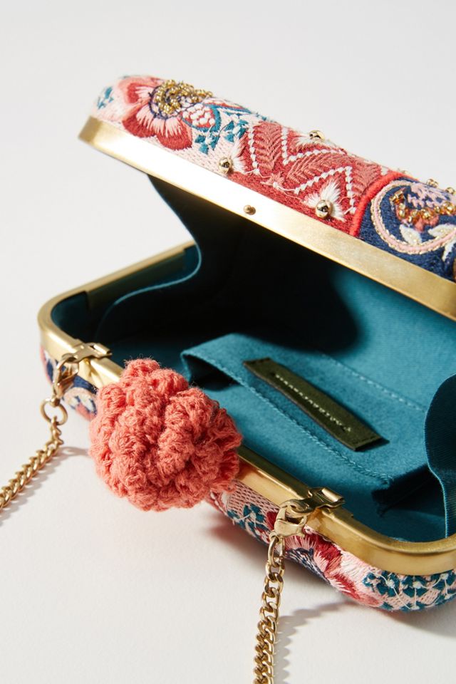 Nadia Embroidered Clutch #2