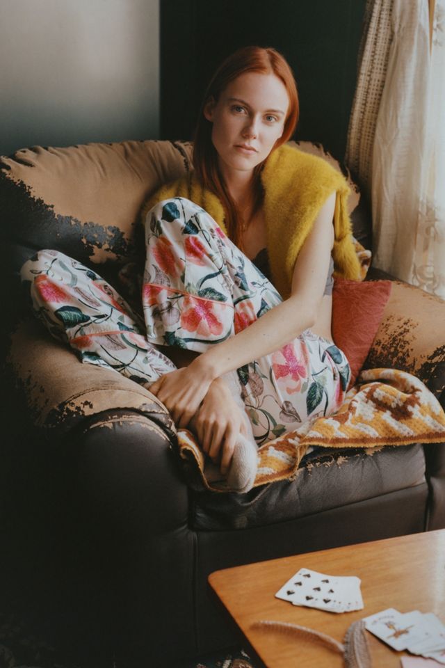 Malin Gyllensvaan Magnolia Flannel Sleep Pants | Anthropologie