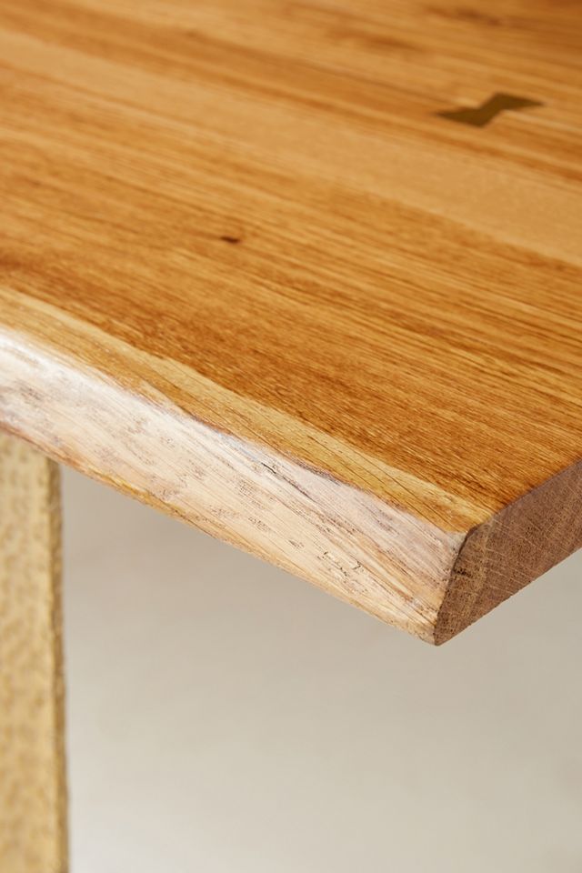 Smoked Oak Dining Table #4