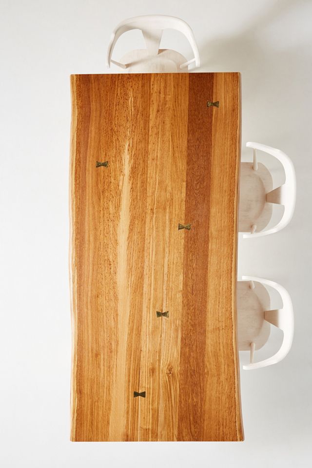 Smoked Oak Dining Table #6