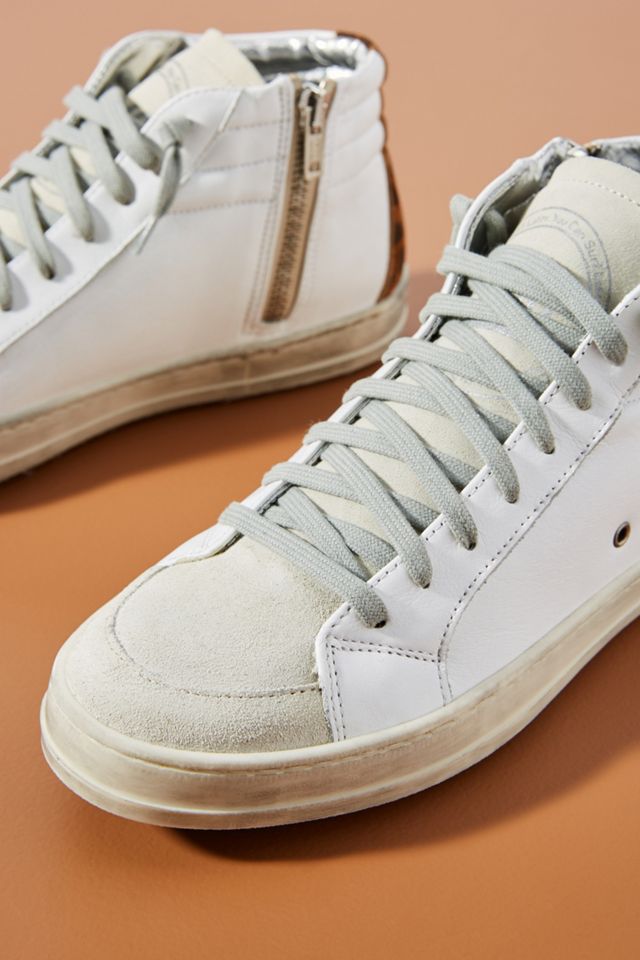 P448 Leopard High-Top Sneakers #2