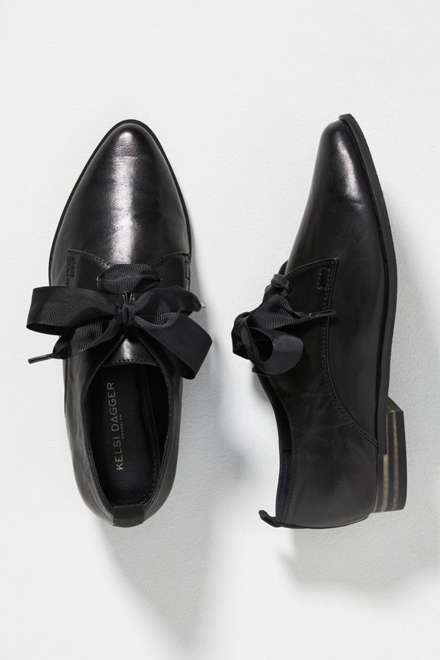 Kelsi Dagger Brooklyn Bow Oxford Flats #1