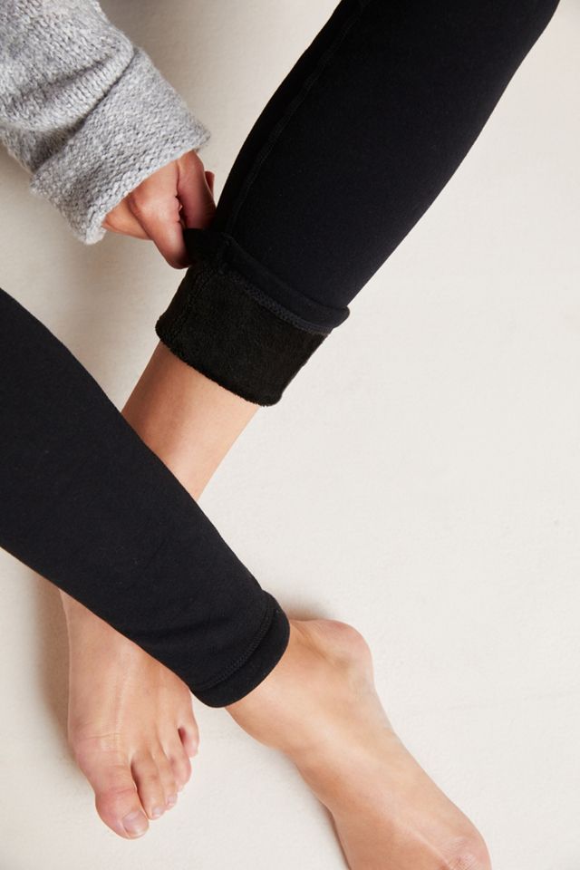 Joni Faux Fur-Lined Leggings #2