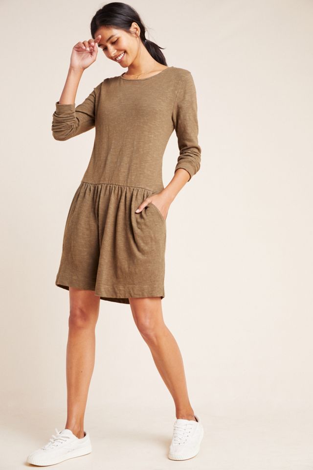 sachin and babi light blue dress Melissa Drop-Waist Dress