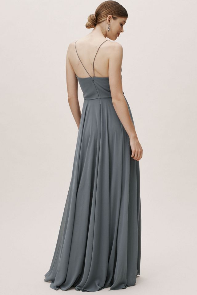 jenny yoo inesse bridesmaid dress Bridal Gown Jenny Yoo Inesse Bridesmaid Dress Jenny Yoo Inesse V-Neck  Chiffon Gown Nordstrom