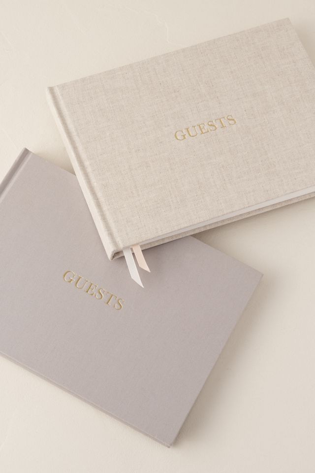 Linen Guest Book #2