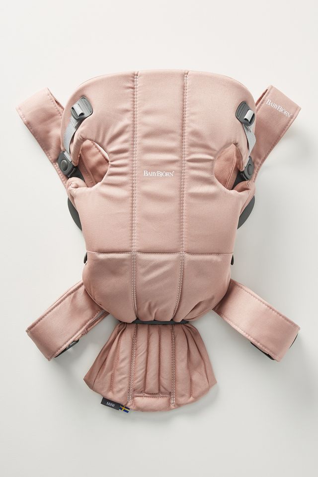 Pink baby store bjorn carrier