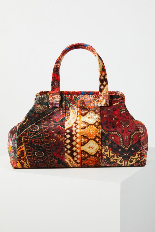 Marian Paquette Victoria Velvet Tote Bag #1