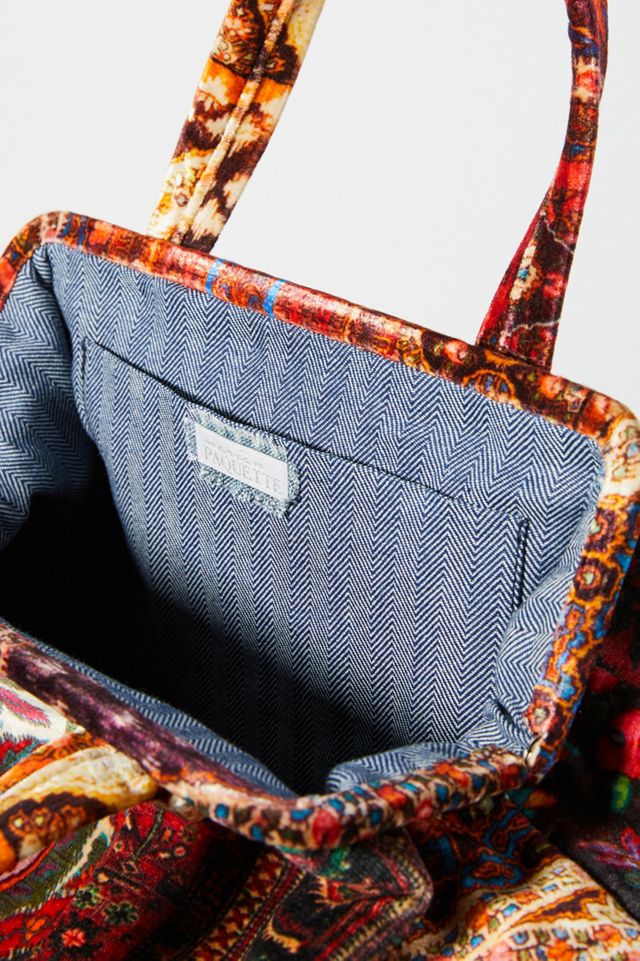 Marian Paquette Victoria Velvet Tote Bag #2