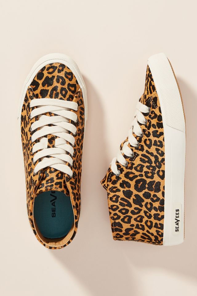 Seavees 2025 leopard sneakers