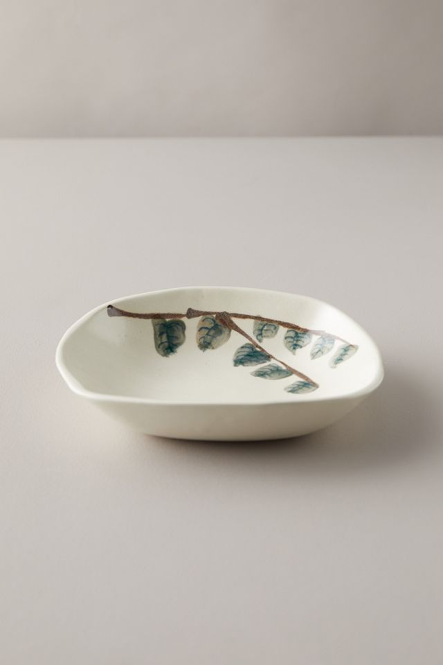 Porcelain Leaves Serving Dish #1