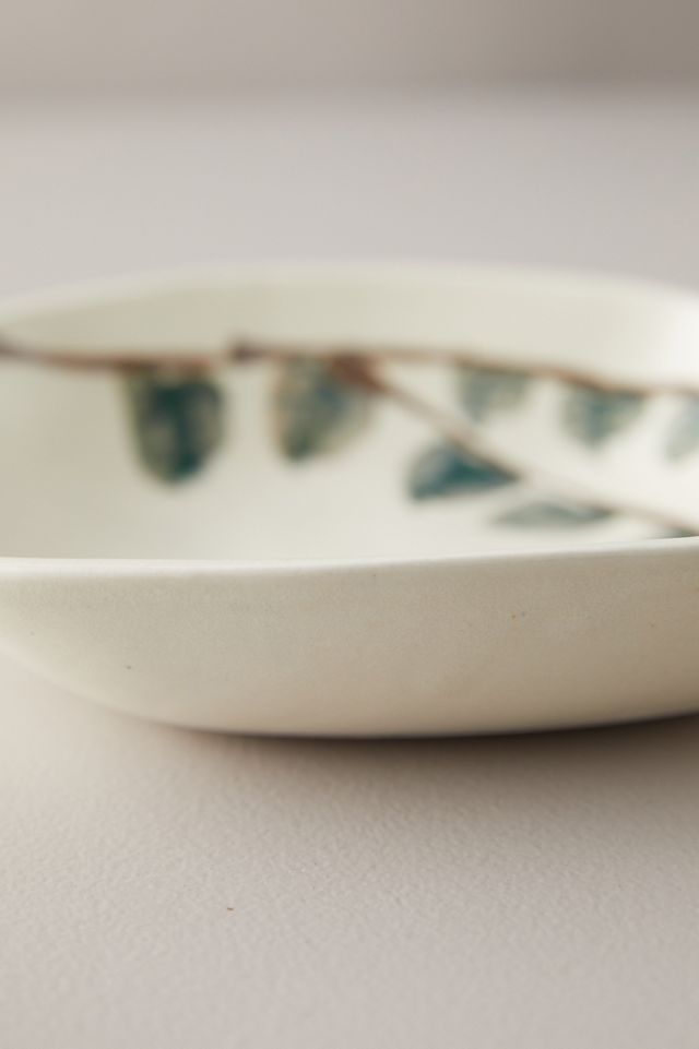 Porcelain Leaves Serving Dish #3