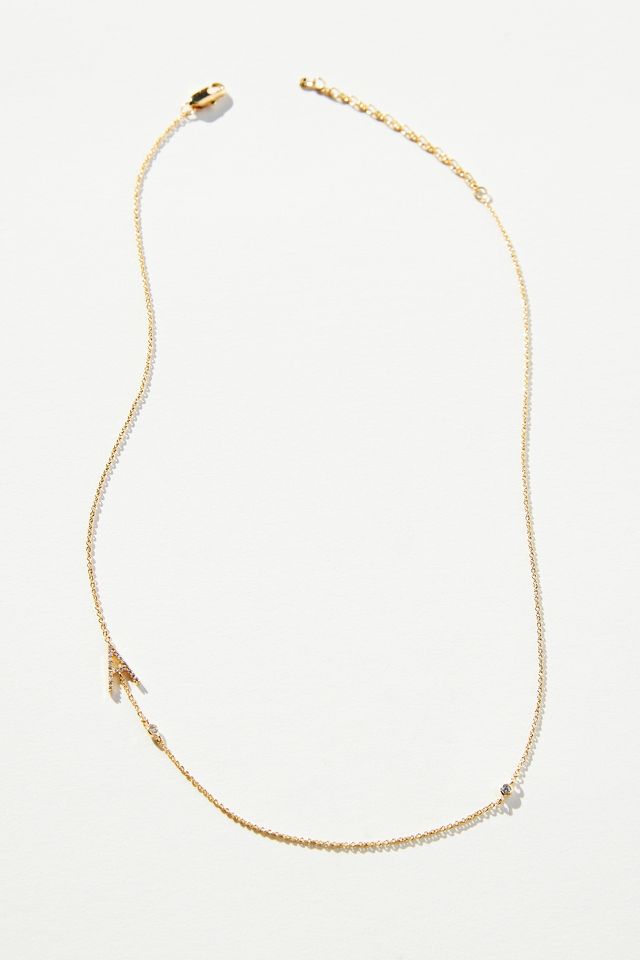 Delicate Circled Crystal Necklace  Anthropologie Taiwan - Women's