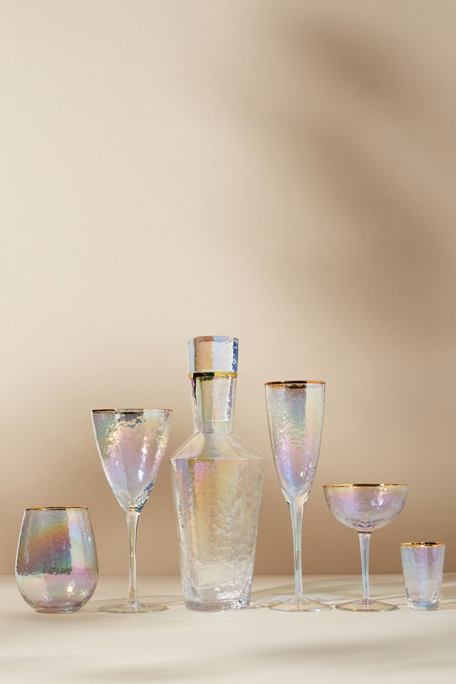 Zaza Lustered Stemless Wine Glasses, Set of 4 #5