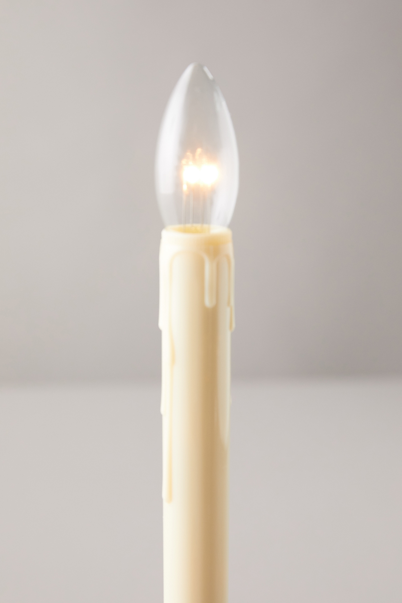 Adjustable Window LED Taper Candle