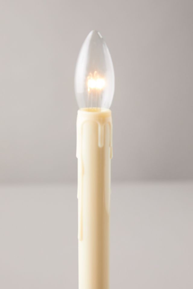 Adjustable Window LED Taper Candle #3