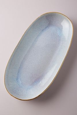 Gilded Lilac Platter