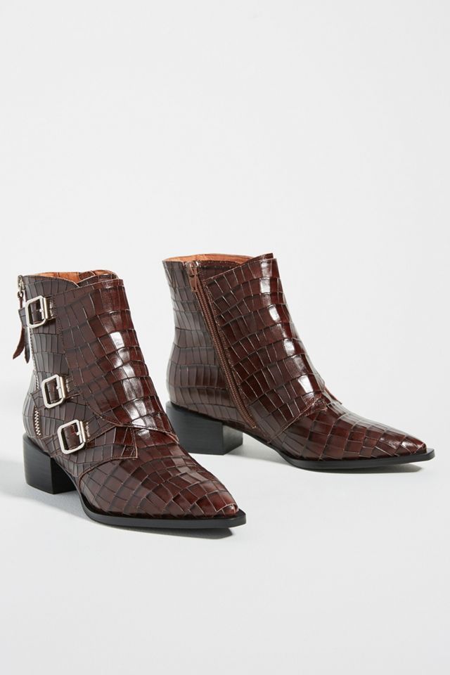 Jeffrey Campbell Buckled Ankle Boots #1