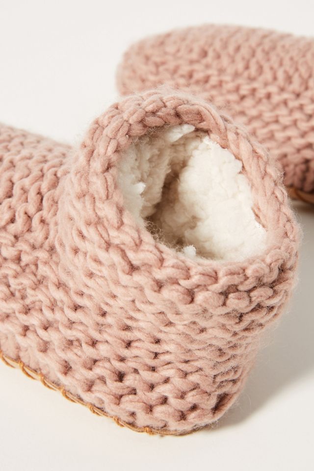 Knit Sock Slippers #3