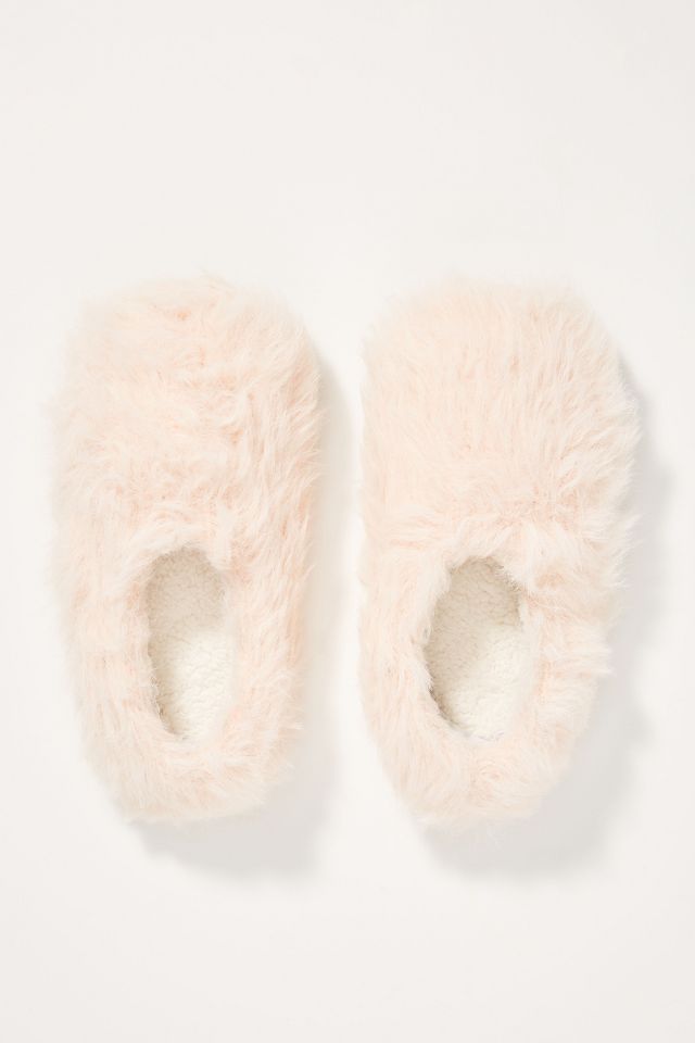 Anthropologie 2025 fuzzy slippers