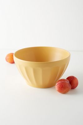 Matte Latte Serving Bowl