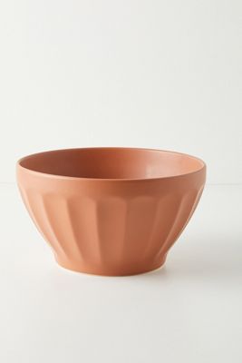 Matte Latte Serving Bowl