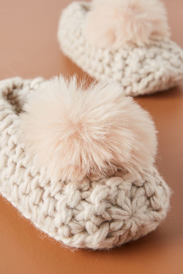 Marie Pommed Sock Slippers #3