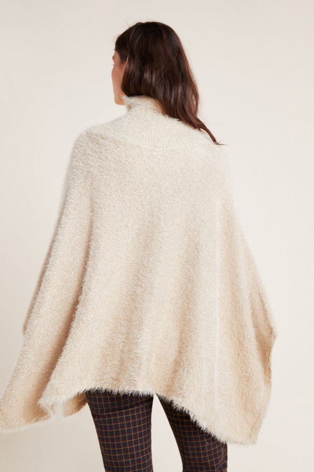 Lara Eyelash Poncho #1