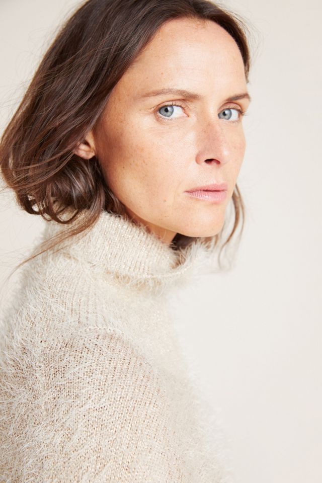 Lara Eyelash Poncho #3