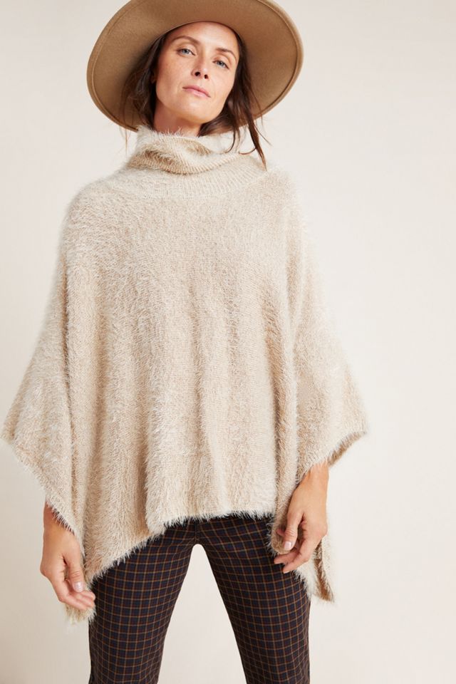 Lara Eyelash Poncho #4