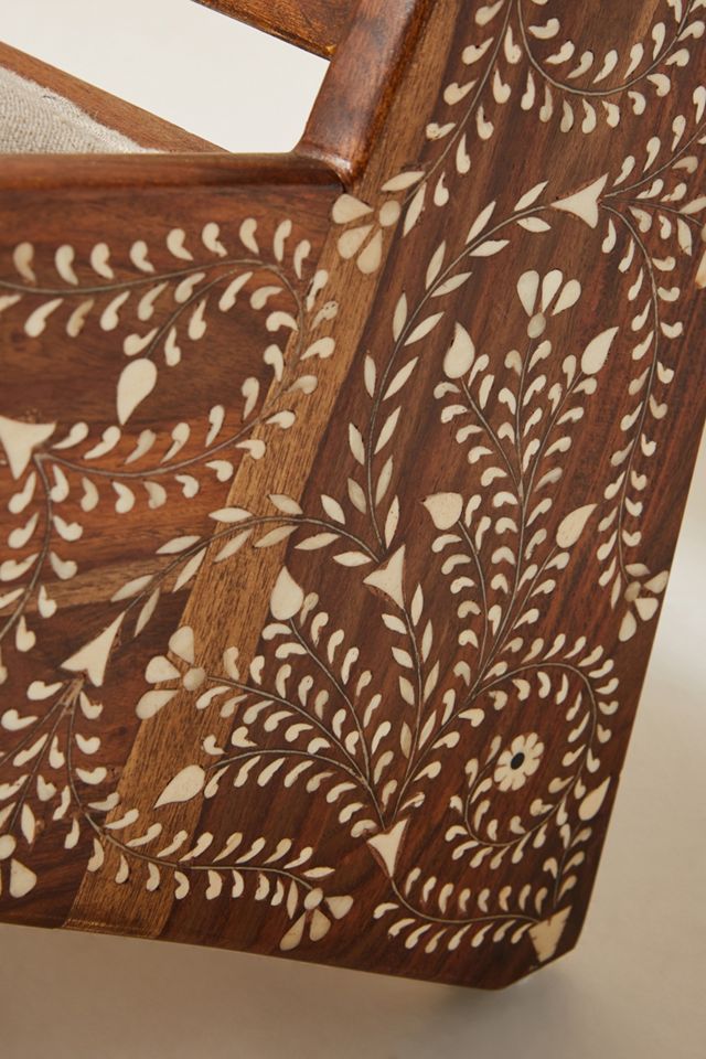Bone Inlay Rani Accent Chair | AnthroLiving