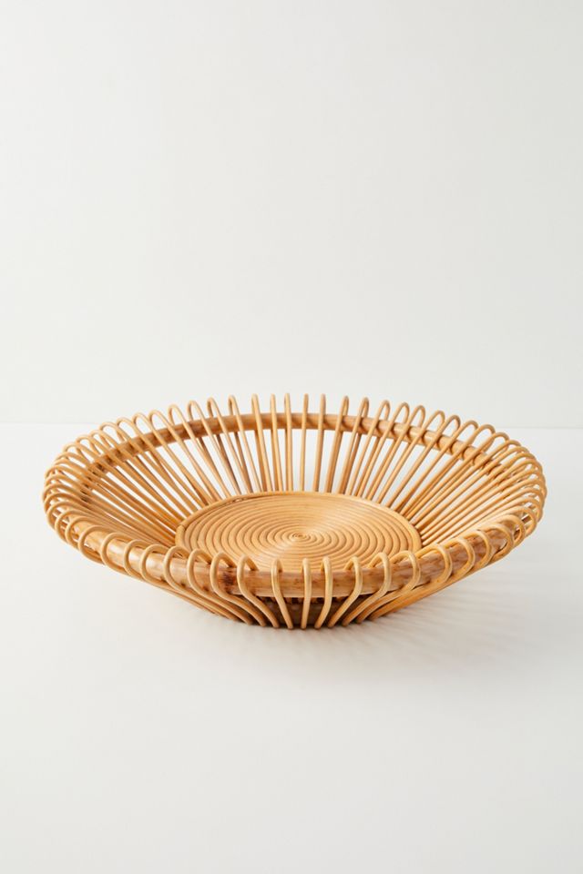 Moana Handwoven Rattan Bowl #1
