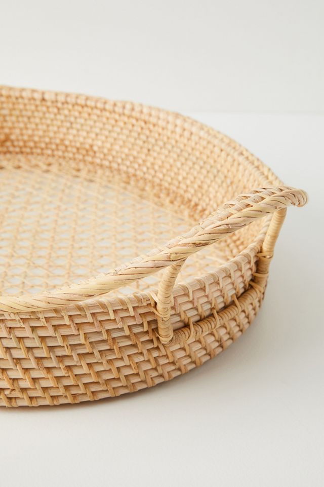 Rattan Decorative Tray #2