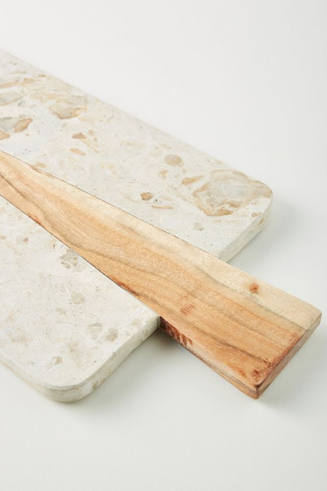 Marbled Acacia Cheese Board #2