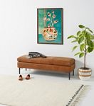Bowen Leather Bench