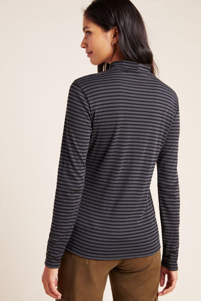 Michael Stars Beth Striped Turtleneck #2