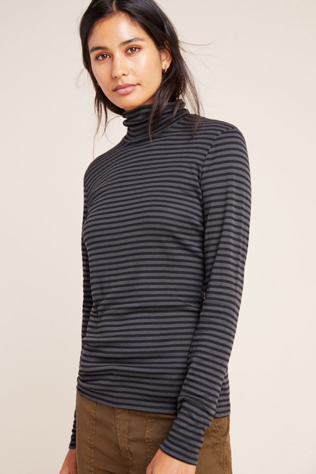 Michael Stars Beth Striped Turtleneck #3