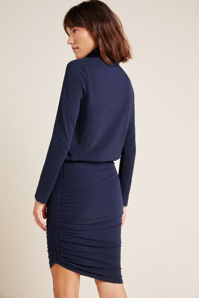 Sundry Liana Ruched Midi Dress #1