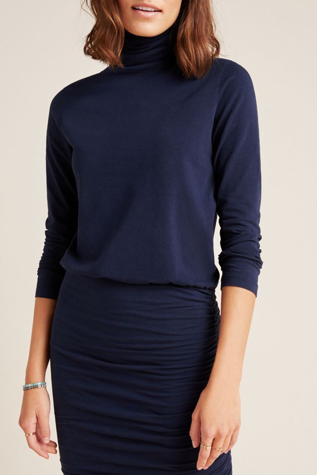 Sundry Liana Ruched Midi Dress #2