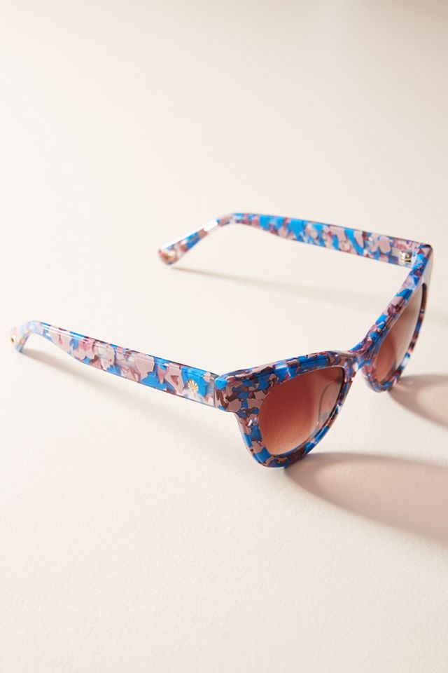 Lele Sadoughi Uptown Cat-Eye Sunglasses | Anthropologie display picture 1